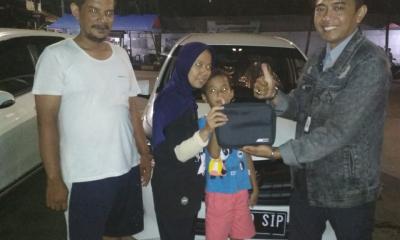 Trimakasih sudah membeli Toyota Melalui Jhon